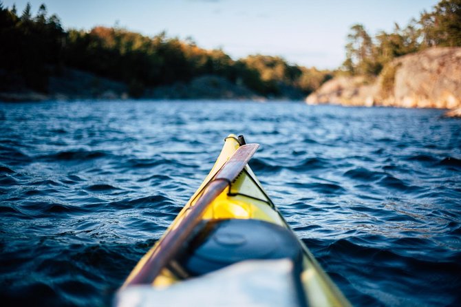 3-day kayaking adventure around Vaxholm in Stockholm Archipelago - self guided - Sea kayaking kit: comfort and control, not just a hull