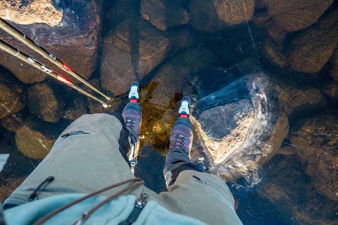 Beginner friendly Nordic Ice Skating On lakes in Stockholm - The Included Nordic Gear: Why It’s More Than a Convenience
