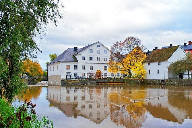 Day-Trip- to-Uppsala - The university courtyard stops: rune stone and the oldest library vibe