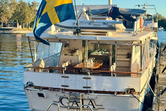 Exclusive Yacht Tour of Stockholm: sunset, dinner, lunch, cruise - Royal Palace Views From the Water You Can’t Replicate on Foot