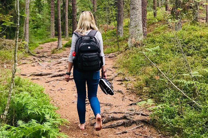Forestbathing Slow Walking and Healing Spring Water, Stockholm - Lake-side fika: vegetarian or vegan food done the calm way
