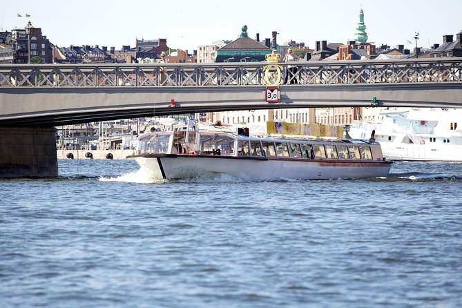 Hop-On Hop-Off Bus and Boat Ticket in Stockholm - Port Pickup Included, Hotel Pickup Not