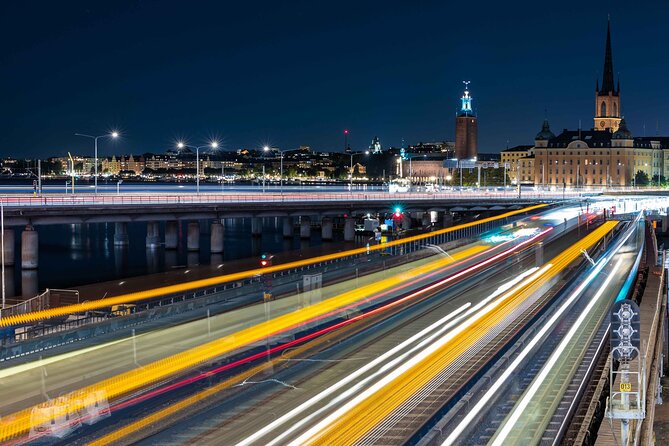 Magical "Stockholm by Night" Photo Walk - Mariaberget and the night viewpoints above Stockholm