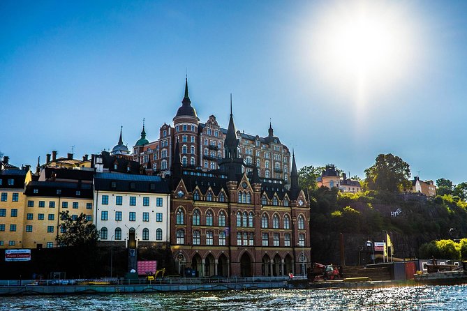 Private 4h VIP city tour by limousine car and guide in Stockholm - Stockholm City Hall and the Golden Hall mosaics