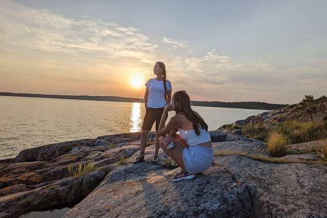 PRIVATE Sunset Kayaking in Stockholm Archipelago Nature Reserve - What to bring for comfortable, safe sunset paddling