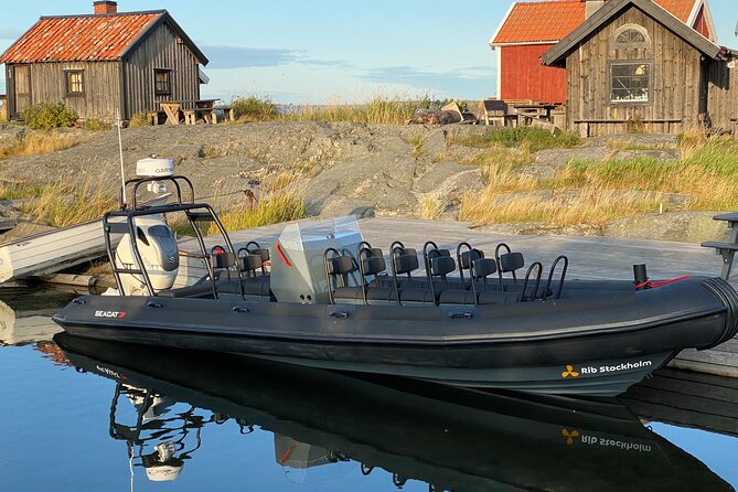 RIB Speed Boat Tour and Archipelago Island Visit (4,5h) - Stockholm’s Archipelago, Right Where It Starts