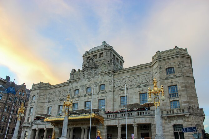 Scandinavian Art, Architecture and Design Tour in Stockholm - Royal Swedish Opera area: the Phantom, Stockholm-style