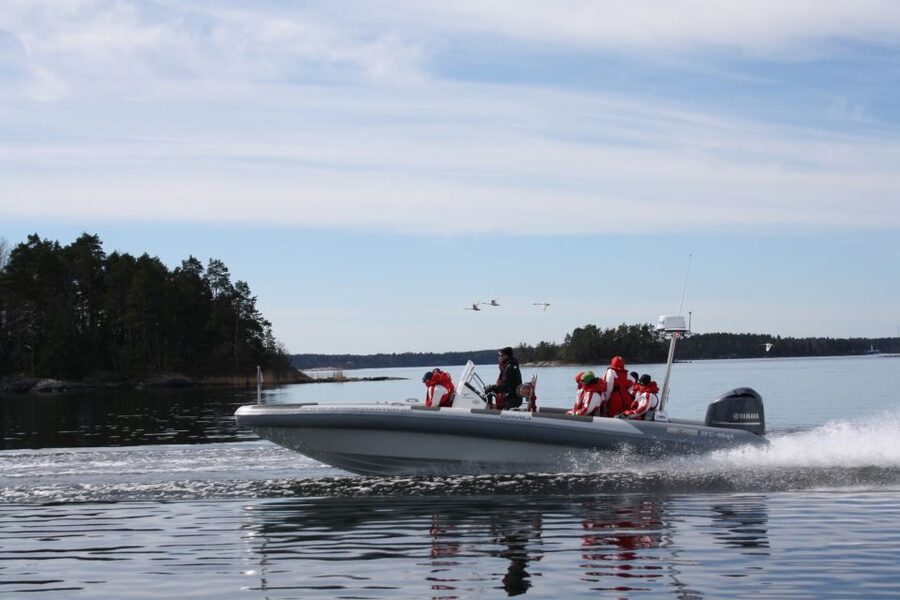 Stockholm Archipelago RIB Speed Boat Tour with Swedish Fika - Vaxholm Fortress: where the skipper slows down and you can breathe