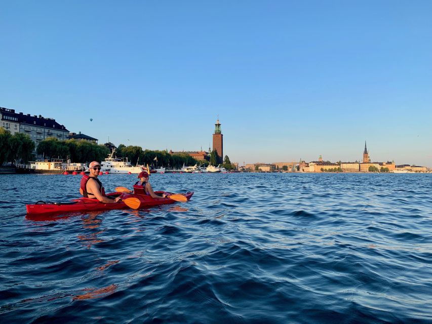 Stockholm: Daytime Kayak Tour in Stockholm City - Tandem Kayaks First: Stable by Design