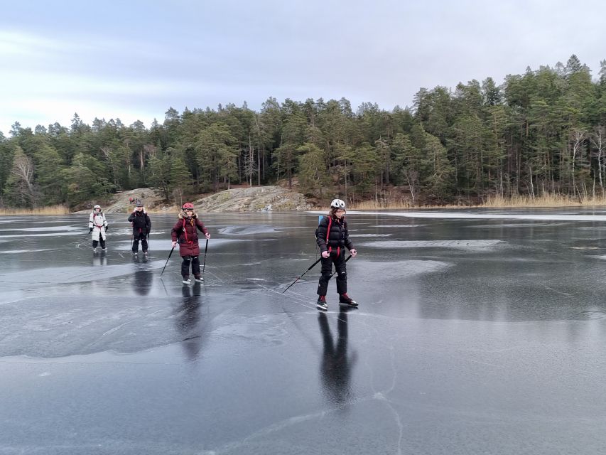 Stockholm: Family Friendly Private Ice Skating Tour & Lunch - Winter Ice With A Real Lesson, Not Just Helmet And Hope