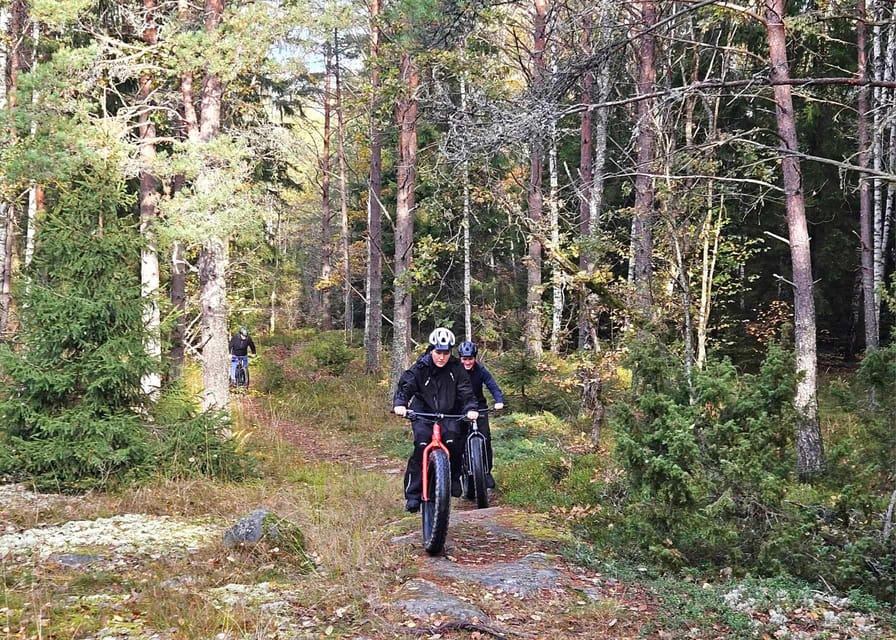 Stockholm: Fat Bike Forest Adventure with Lunch and Sauna - Sauna, showers, and lockers: the real Swedish reset