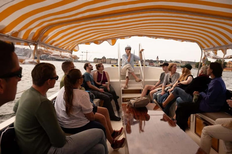 Stockholm: Guided City Sightseeing Open Electric Boat Tour - Key things I’d zero in on