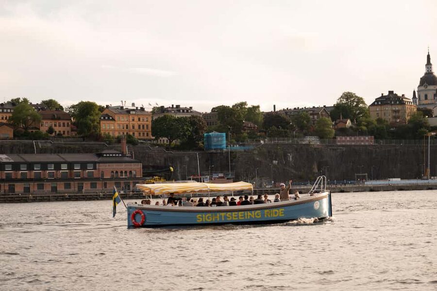 Stockholm: Guided City Sightseeing Open Electric Boat Tour - ABBA Museum and a sing-along moment you can’t fake