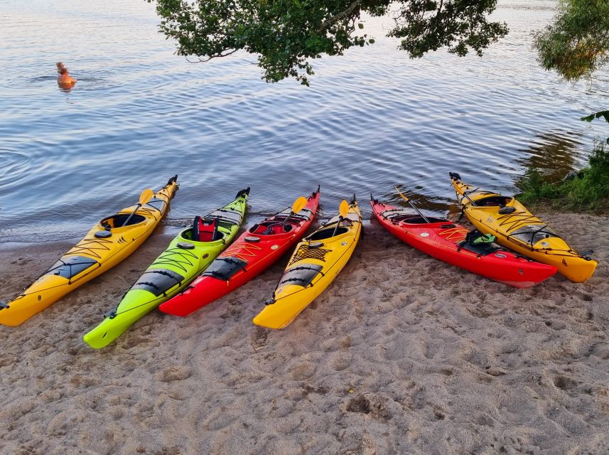 Stockholm: Guided Kayak Tour to Drottningholm Royal Palace - Outdoor lunch on the islands: cliffs, picnic timing, and the food vibe