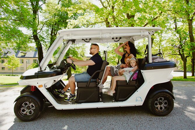 Stockholm Highlights: Private Golf Cart Tour - The Stockholm Syndrome Stop: A Story-Led Photo Break