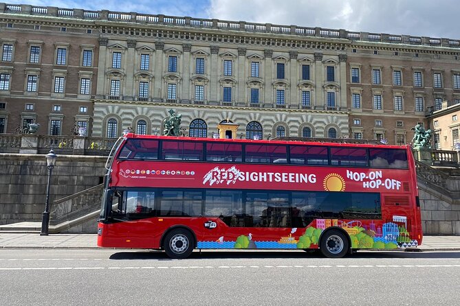 Stockholm Hop-On Hop-Off Bus & Boat Options - Bus route stops: from Gustav Adolfs torg to Stockholm City Hall