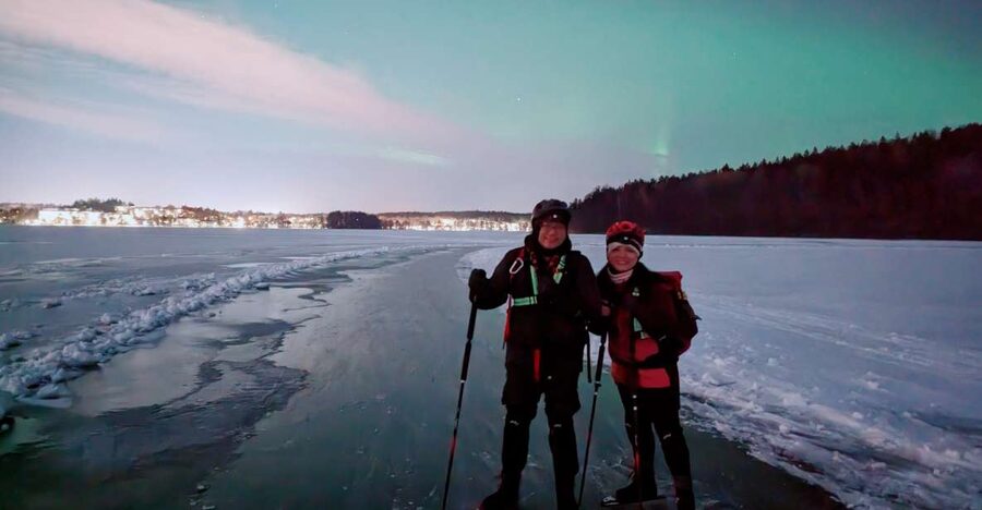 Stockholm: Ice Skating in the Moonlight with Hot Chocolate - Meeting in Stockholm Old Town, Then Head for the Lake