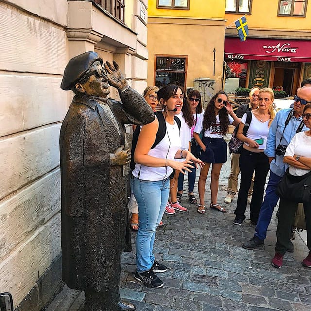 Stockholm: Modern City Walking Tour with Local Guide - King’s Garden, New Bridge Square, and Music Institutions