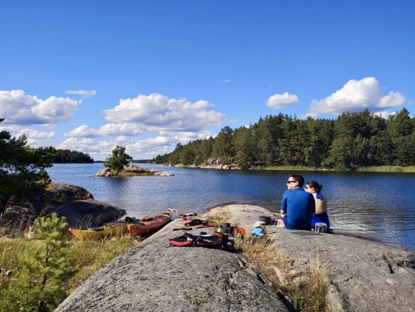 Stockholm: Morning Kayak Tour in the Archipelago with Lunch - Stop 1, then Stop 2: the quiet shift from city to water