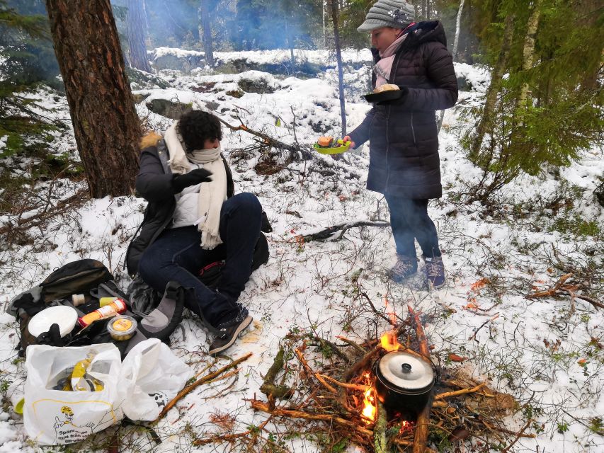 Stockholm: Nature Hike with Campfire Lunch - The forest walk: wool hats, off-path routes, and nature lessons in plain language