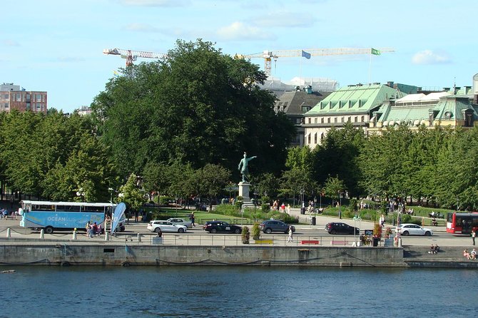 Stockholm Old Town and the Viking Museum, a Small Group Walking Tour - Stop 6: Royal Palace views—war, art, and what statues point toward