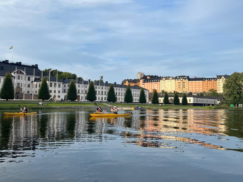 Stockholm: Sunset Kayak Tour in the City + Swedish Fika - Key things to know before you go
