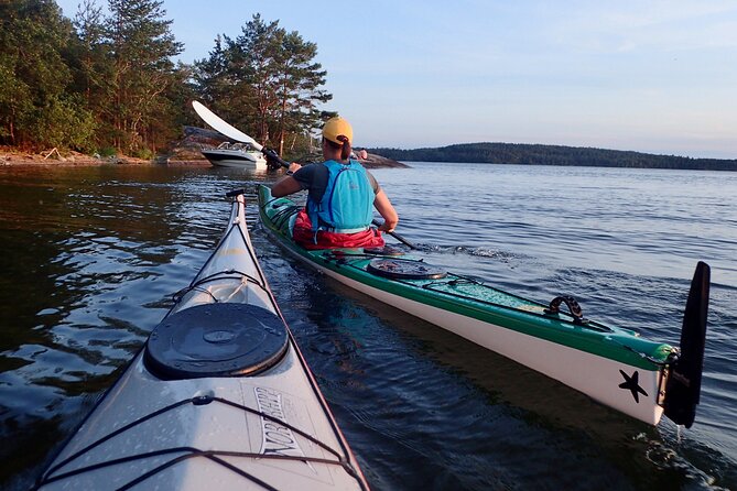 Sunset kayak tour with fika on Stockholms lakeside - Paddling on Lake Mälaren North of Stockholm: What You’ll Feel