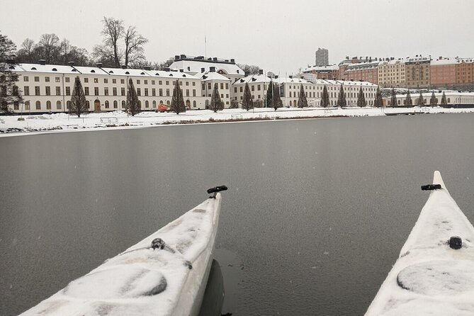 Winter Kayak Tour in Stockholm City (Dry Suit Kayaking) - Why dry suit kayaking in central Stockholm feels like a cheat code