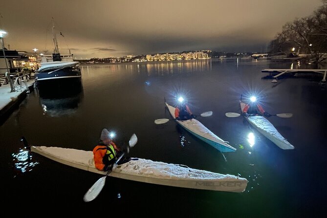 Winter Kayak Tour in Stockholm City (Dry Suit Kayaking) - Stop 1: suiting up, gear check, and a real safety briefing