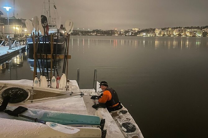 Winter Kayak Tour in Stockholm City (Dry Suit Kayaking) - Stop 2: the city-center paddle through Stockholm’s neighborhoods