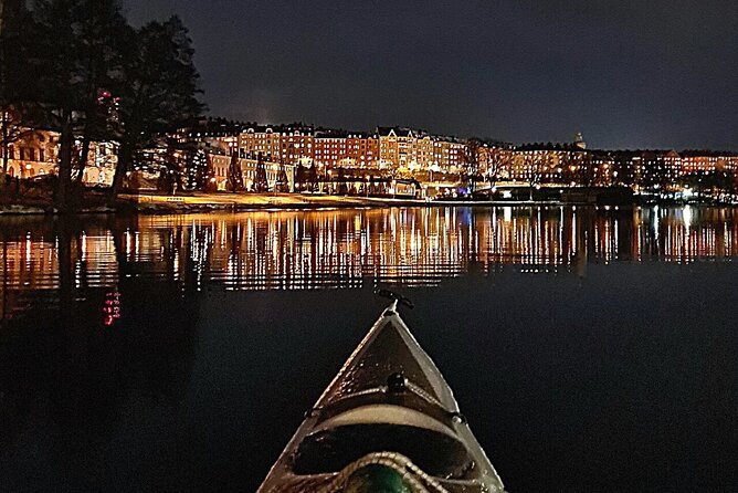 Winter Kayak Tour in Stockholm City (Dry Suit Kayaking) - Route views: Stockholm from the water, not the usual angle