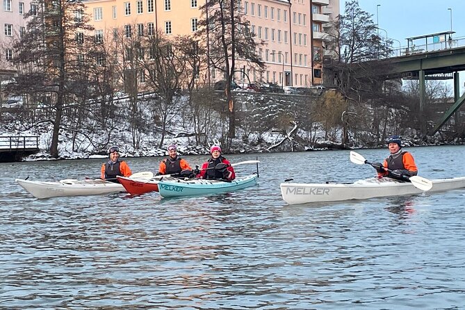 Winter Kayak Tour in Stockholm City (Dry Suit Kayaking) - Getting ready at LEK MER: where the adventure starts (and ends)